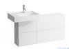 Laufen KARTELL szafka pod umywalkę Slim 120x27cm biały mat H4082910336401